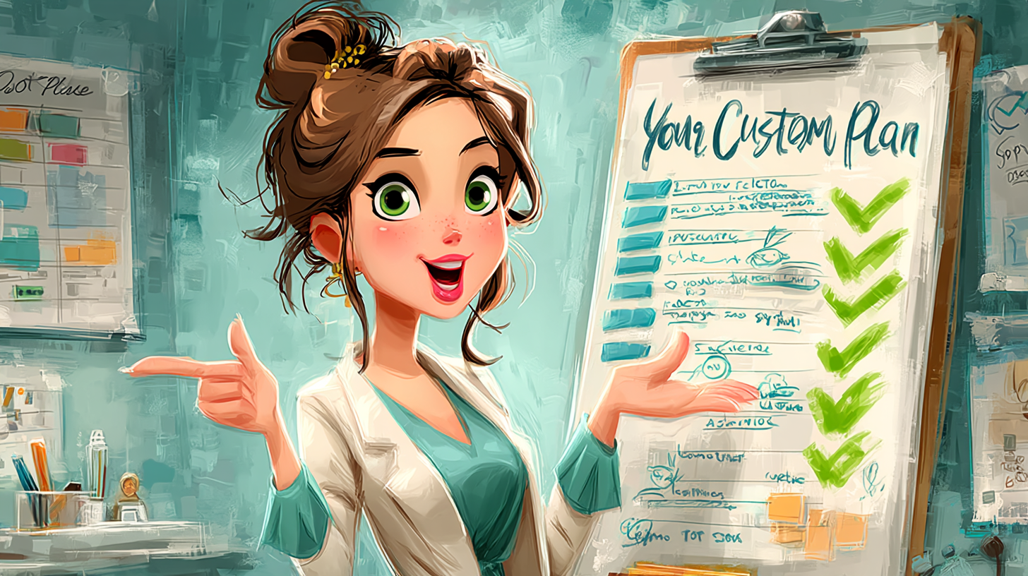 Personalized hormone therapy treatment plan creation